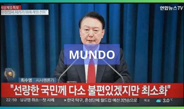 Presidente da Coréia do Sul, Yoon Suk-Yeol, decretou nesta terça-feira (03) a Lei Marcial no país