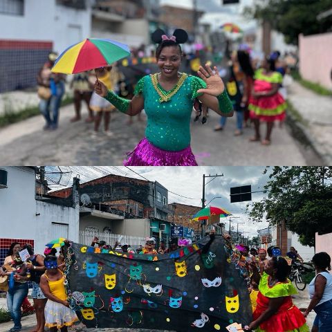 Prefeitura de Valença promove oficina de arte e bloquinho de carnaval