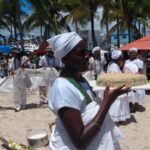Festa de Iemanjá na Praia de Guaibim