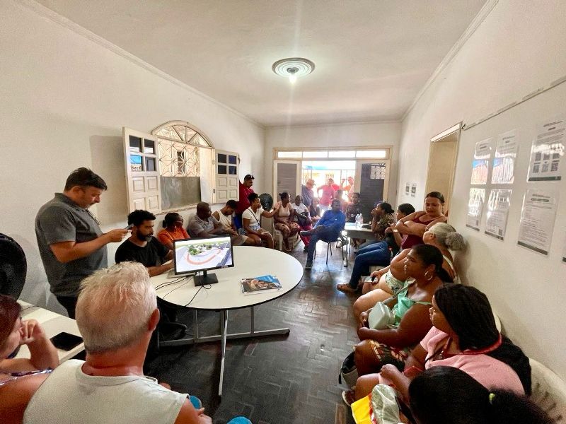 Prefeitura de Valença apresenta projeto parcial de requalificação da Praça da República