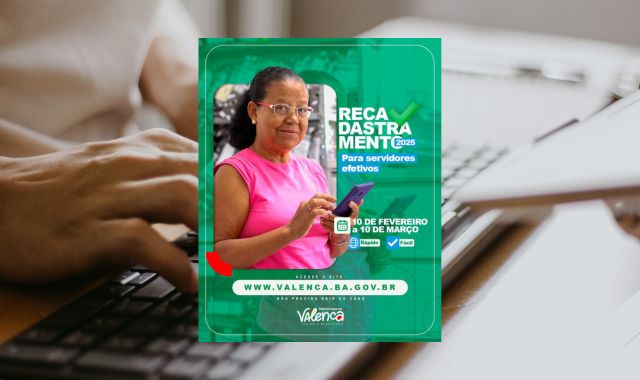 Recadastramento para Servidores efetivos 2025