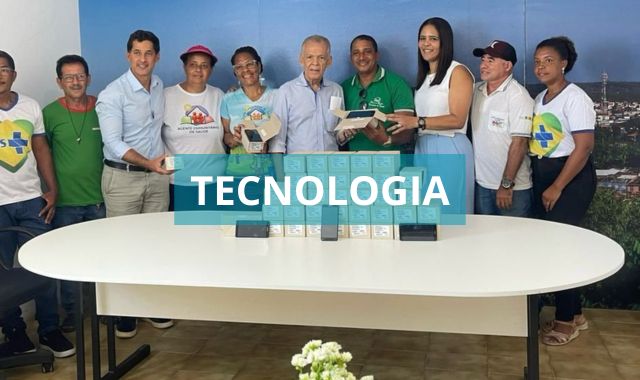 Agentes Comunitários de Saúde de Valença recebem tablets para agilizar coleta de dados