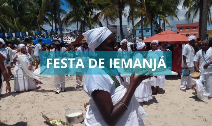 HITÓRIA, CULTURA E RELIGIÃO SE MESCLAM EM FESTEJO PARA IEMANJÁ NA PRAIA DE GUAIBIM