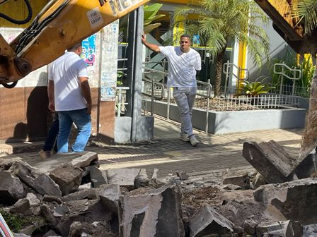 Calçadão de Valença passa por mudanças: mais espaço para o povo e melhorias para ambulantes