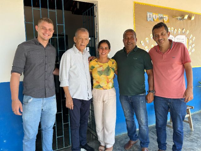 Prefeito Marcos Medrado visita comunidades rurais para conferir obras e ouvir demandas da população