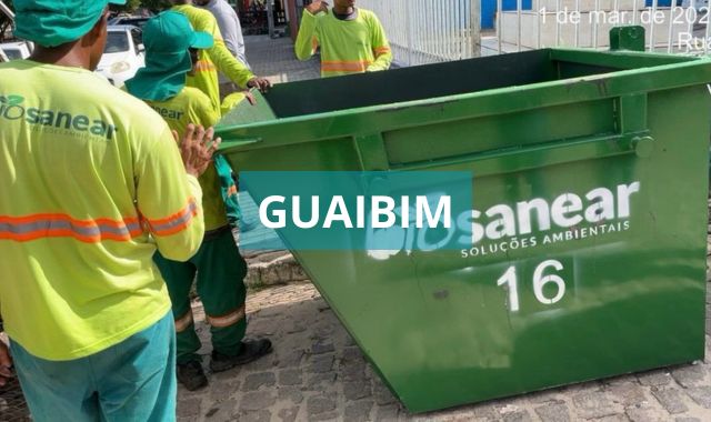 Caixas coletoras em Guaibim