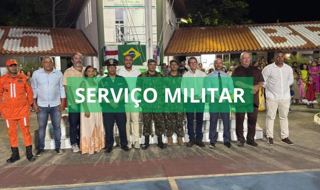 Jovens de Valença iniciam jornada no Tiro de Guerra com formatura de matrícula