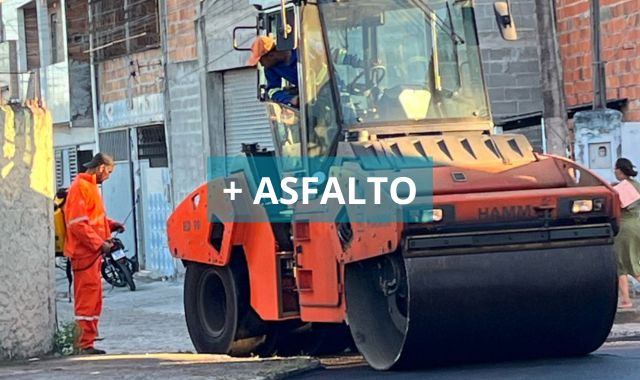 Prefeitura de Valença , em parceria com o Governo do Estado, leva asfalto a vários pontos da cidade e zona rural