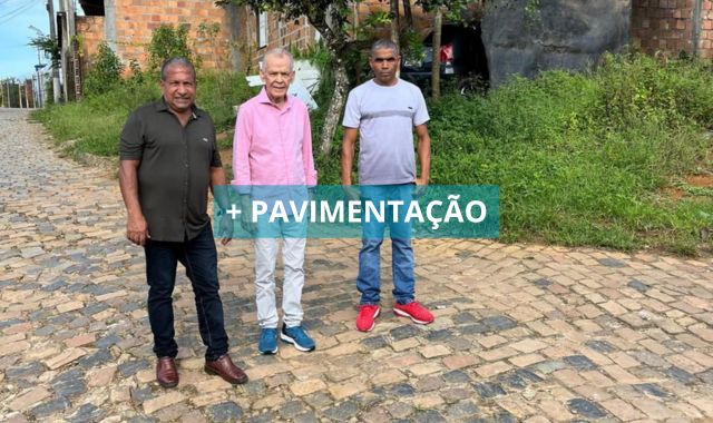 Prefeito Marcos Medrado visita o bairro Alto do São Roque e anuncia pavimentação asfáltica e melhorias na infraestrutura