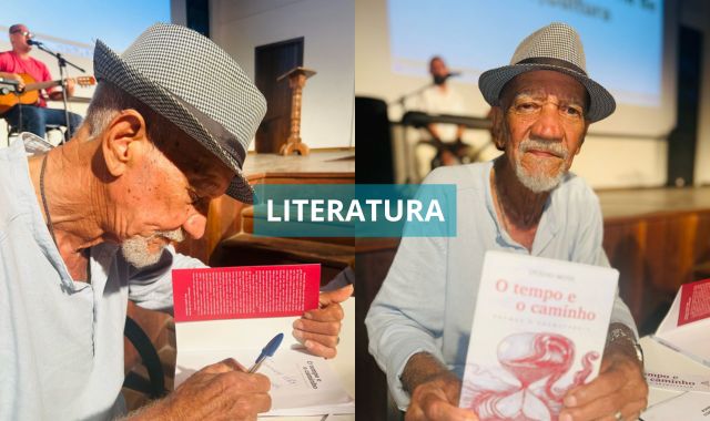Lançamento do novo livro de Otávio Mota reúne artistas e público no Theatro Municipal
