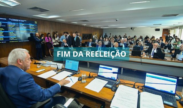 CCJ do Senado aprova fim da reeleição a partir de 2030 e mandato de 5 anos para presidente