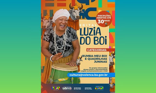 Prefeitura de Valença incentiva grupos culturais de Bumba-meu-boi e Quadrilhas Juninas através do edital “Luzia do Boi”