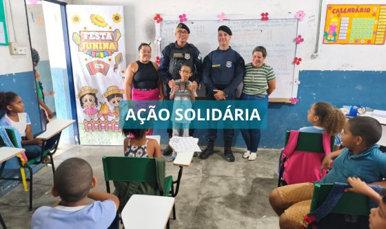 Ronda Escolar da Guarda Municipal identifica criança com problemas de visão e realiza ação solidária