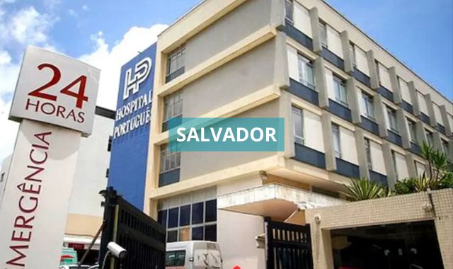 Duas funcionárias ficam feridas após queda de elevador no Hospital Português, em Salvador