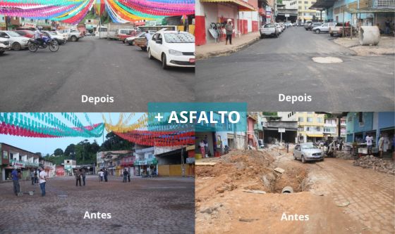 Marcos Medrado reforça compromisso com infraestrutura e amplia asfaltamento na cidade