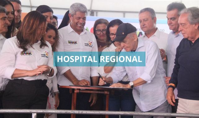 Governador Jerônimo Rodrigues assina Ordem de Serviço para o início da construção do Hospital e Maternidade Regional Costa do Dendê e anuncia outros investimentos para Valença