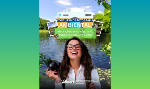 Prefeitura de Valença lança concurso de fotografia com foco na valorização ambiental do município