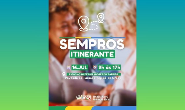 Prefeitura leva serviços às comunidades mais vulneráveis de Valença através da “Promoção Social Itinerante”