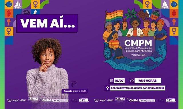 Prefeitura de Valença convoca Conferência de Políticas para as Mulheres para 19 de julho