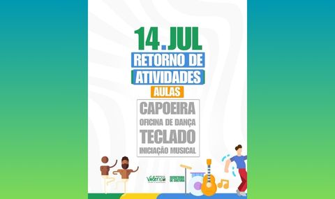 Oficinas culturais retornam no Theatro Municipal e nova turma de Capoeira terá inscrições abertas no dia 14