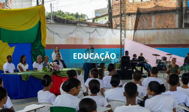 Escola Modelo da Baixa Alegre realiza cerimônia de certificação “Alunos Padrão”
