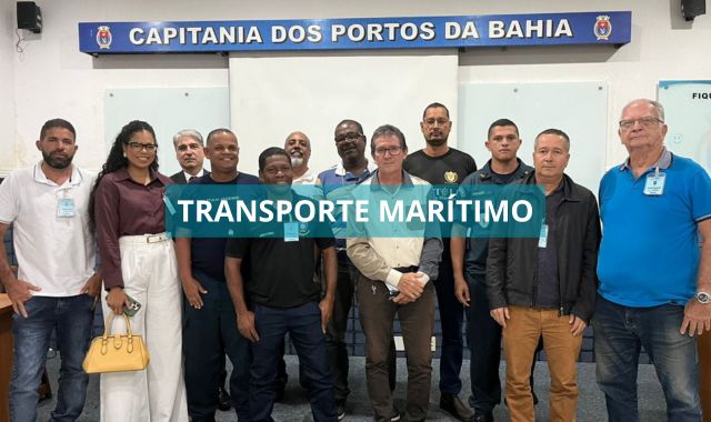 Secretaria de Turismo de Valença participa de reunião em Salvador para discutir transporte marítimo