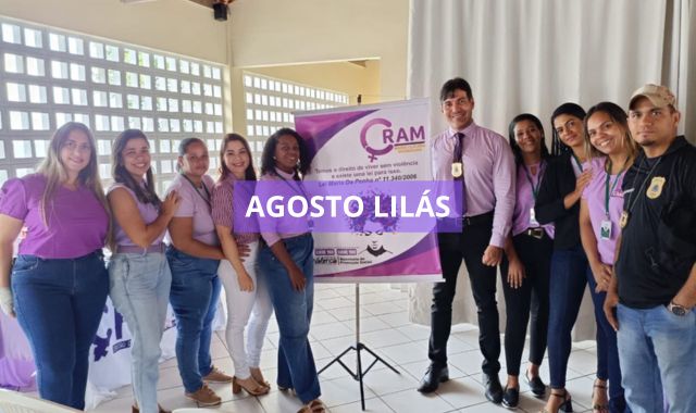 Prefeitura de Valença realiza ação de conscientização sobre violência contra a mulher no Agosto Lilás
