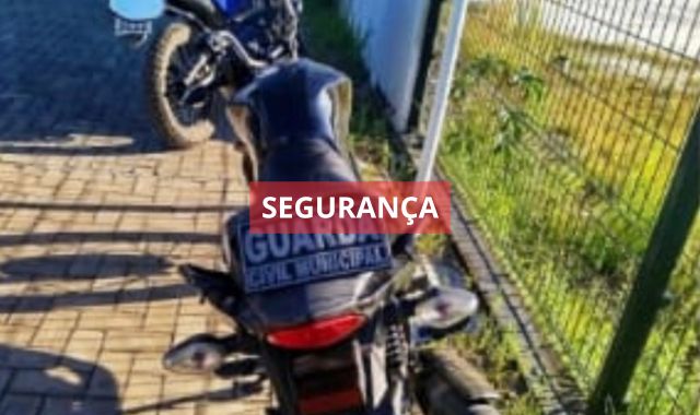 Guarda Municipal de Valença recupera motocicleta clonada, no centro da cidade