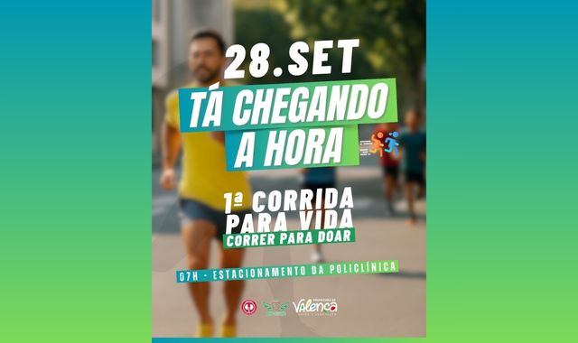 Prefeitura apoia a 1ª Corrida Para Vida em incentivo à doação de órgãos e tecidos