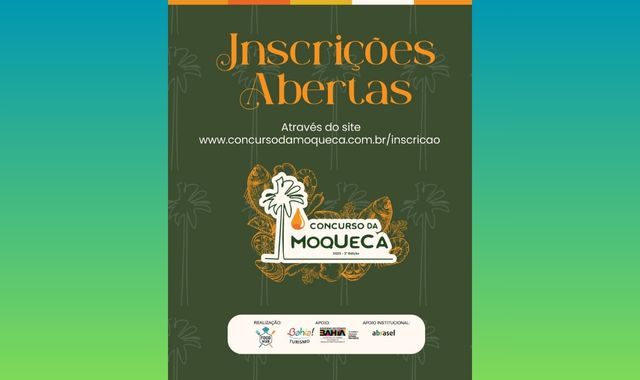 Inscrições abertas para a 3ª edição do Concurso da Moqueca 2025