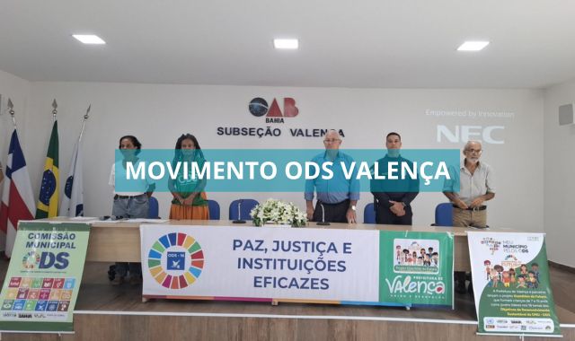 Movimento ODS Valença é lançado com foco na Agenda 2030