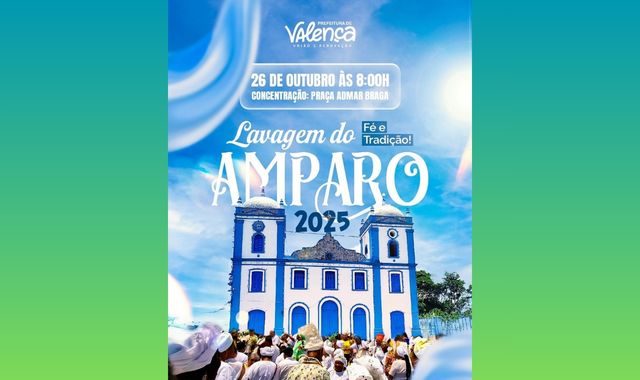 Lavagem do Amparo 2025 – Fé e Tradição!
