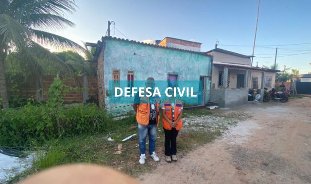 Residência é interditada pela Defesa Civil