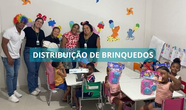 Ação da Prefeitura de Valença distribuiu 4 mil brinquedos entre outubro e novembro