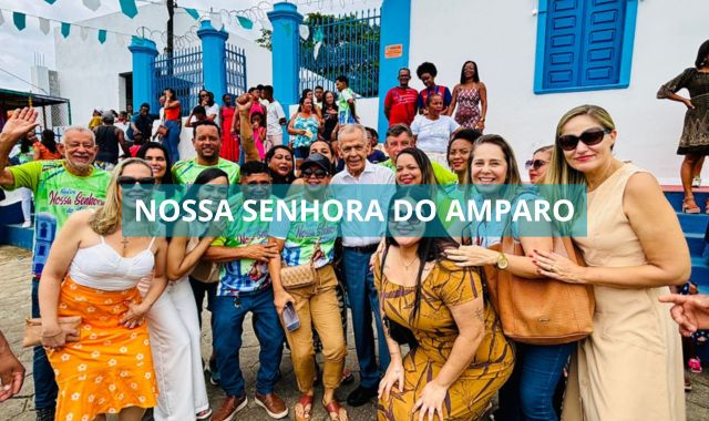 Prefeito Marcos Medrado participa das celebrações em homenagem a Nossa Senhora do Amparo