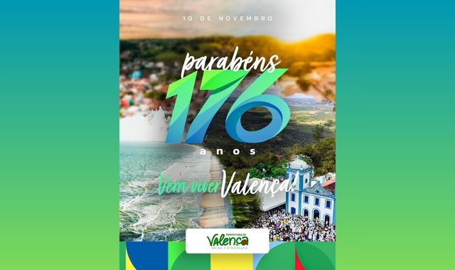 Valença celebra 176 anos