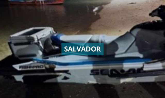 Acidente com moto aquática deixa uma vítima fatal e outra em estado grave em Salvador