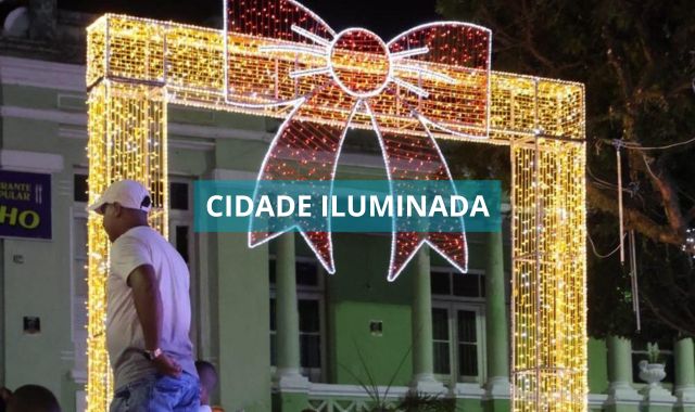 Prefeitura de Valença entrega decoração natalina e encanta valencianos com a “Cidade Iluminada“