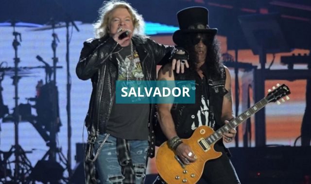 Show dos Guns N' Roses em Salvador