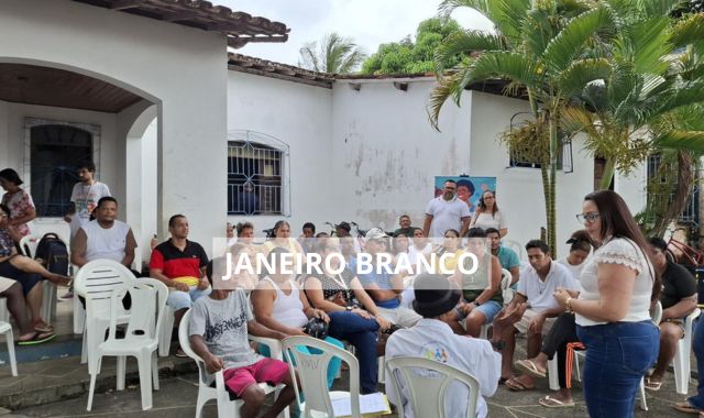 Prefeitura de Valença promove encontro no CAPS para reforçar cuidados com a saúde mental no Janeiro Branco