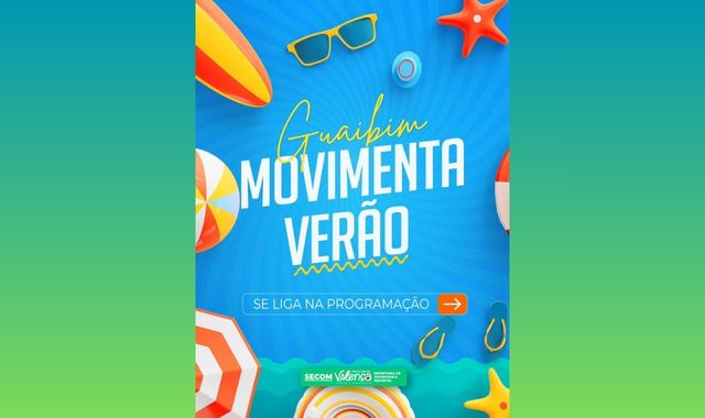 Prefeitura de Valença divulga programação Verão em Guaibim