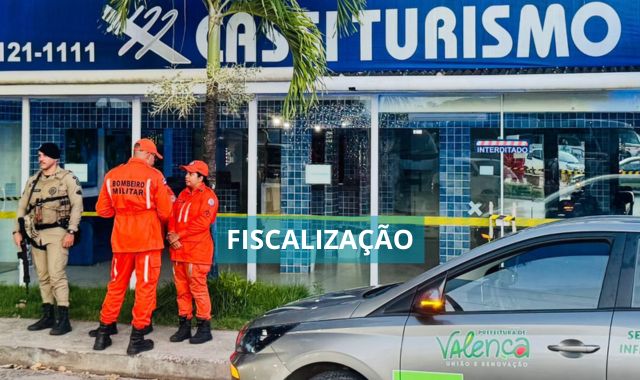 Fiscalização conjunta interdita agência de viagem irregular em Valença