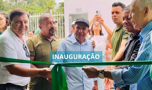 Prefeitura de Valença entrega escola revitalizada no Entroncamento e inaugura creche no Novo Horizonte