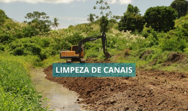 Prefeitura de Valença avança na limpeza de canais no Tio Virgínio e Estância Azul