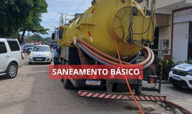Implantação de projetos estruturantes no saneamento básico