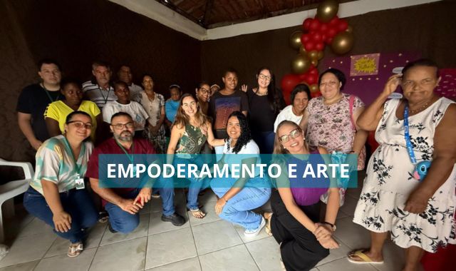 Empoderamento e arte marcam ação da Prefeitura de Valença para pacientes do CAPS II José Leal