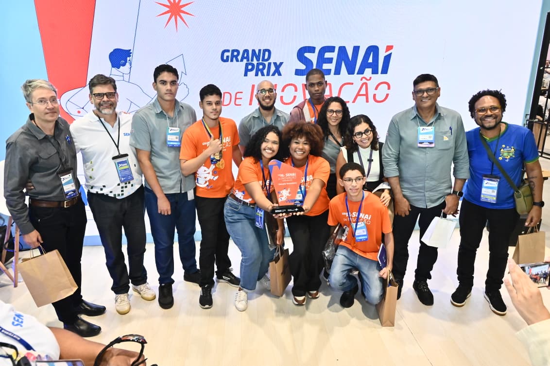 Jovens talentos do SENAI