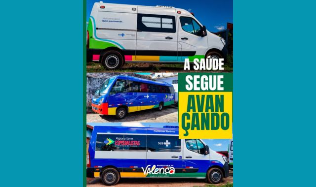 Prefeitura de Valença amplia frota da saúde com novos veículos para atendimento à população