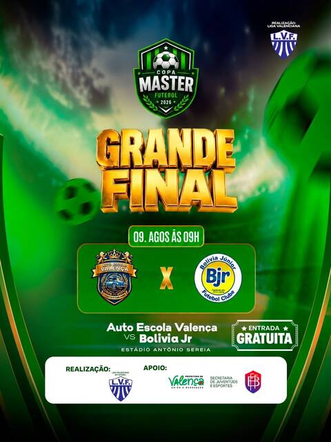 Final da Copa Master 2026 acontece neste domingo no Estádio Antônio Sereia