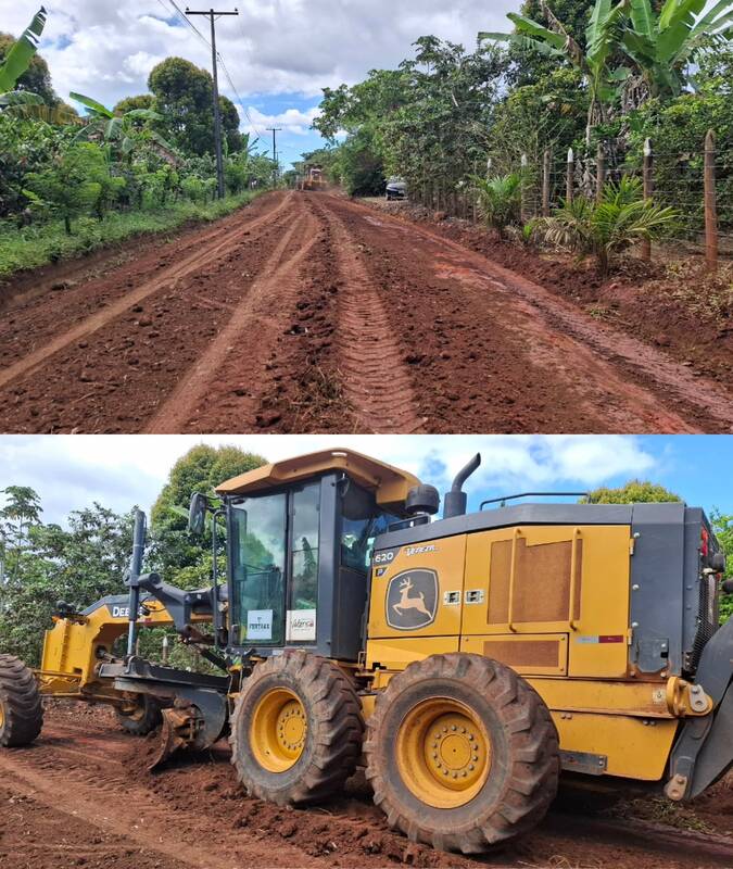 Valença avança na infraestrutura com recuperação de estradas rurais e reforço da sinalização viária